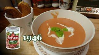 1940s Cream of Tomato Soup Recipe | Contadina Tomato Paste