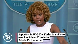 BRUTAL: Reporters DESTROY KJP over Biden's Debate Disaster