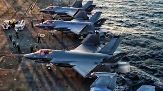 USN F-35C Lightning II Takeoff From Aircraft Carrier (2020)