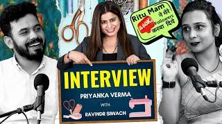 Sewing Success Stories: Pk Verma's Interview | Talented Ritu Insan's Student @talentedrituinsan