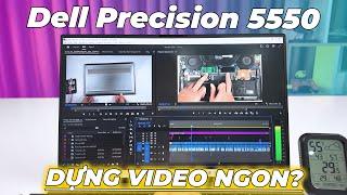 Đánh giá hiệu năng Dell Precision 5550 khi làm video bằng phần mềm Adobe Premiere Pro!