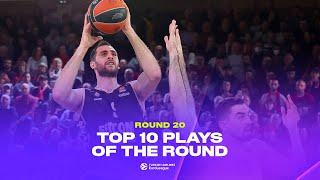 Top 10 Plays | RS Round 20 | 2024-25 Turkish Airlines EuroLeague