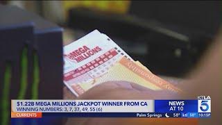 $1.22 billion Mega Millions winning ticket sold in California