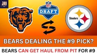 Bears TRADE BACK Idea for HAUL for #9 w/STEELERS. 2nd and 3rd to Chicago