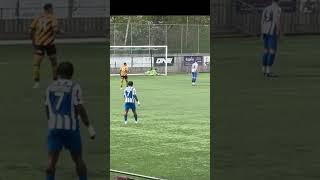 A FANTASTIC double save from the Ware FC goalie keeps them level! #football #shorts #fyp