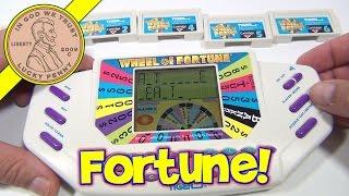 Wheel Of Fortune Handheld Electronic Game #7531, 1995 Tiger Electronics