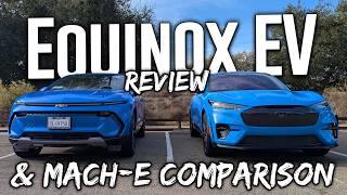 Chevy Equinox EV 2LT Review & Comparison to our Mustang Mach-E