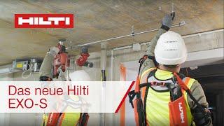 Hilti EXO-S - Ein Schulter-Exoskelett für das Wohlbefinden der Mitarbeiter