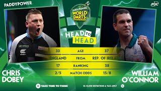 PDC World Darts Championship 2024 Round 2 Chris Dobey vs William O'Connor 2023 12 22 HUN