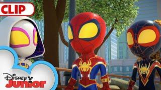 Spidey's Web-Spinner Boots ️ | Marvel's Spidey and his Amazing Friends | @disneyjunior