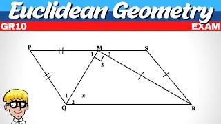 Exam Questions Grade 10 Euclidean Geometry