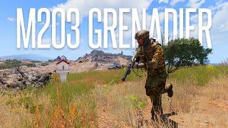 M203 Grenade Launcher Destroys Everyone! - Arma 3 King of The Hill