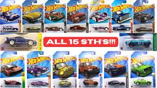 ALL 2024 Hot Wheels SUPER TREASURE HUNTS in under 1 Minute! (Complete updated list!)