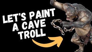 How to paint a Cave Troll - The Lord of the Rings Middle Earth SBG