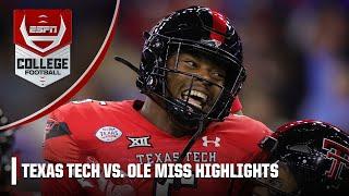 Texas Bowl: Texas Tech Red Raiders vs. Ole Miss Rebels | Full Game Highlights