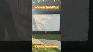 Inflatable Movie Screen Rental |Lafayette, LA | Inflatable Rental Pros #inflatables