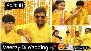 Haldi Ceremony of my big brother ️ // Vedant Vlogs //