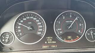 BMW 320d GT F34 0-100 km/h