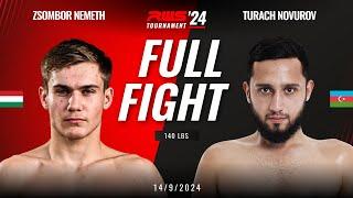 Full Fight l Zsombor Nemeth Manop Muay Thai Gym vs Turach Novurov I RWS