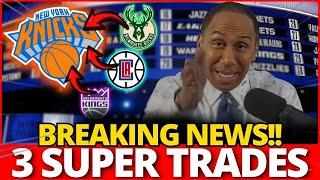 URGENT! 3 BIG DEALS FOR THE NEW YORK KNICKS! Discover the Surprising Play!