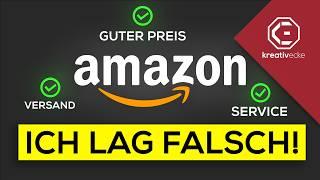 Es tut mir leid! Ich lag (wahrscheinlich) FALSCH, was Amazon betrifft...