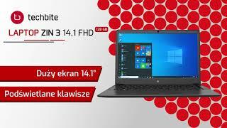 Promocja techbite w media expert. Laptop ZIN 3 14.1 FHD 128GB taniej o 300 zł