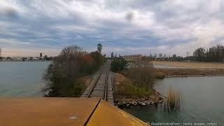 Crossing Lake Mulwala!