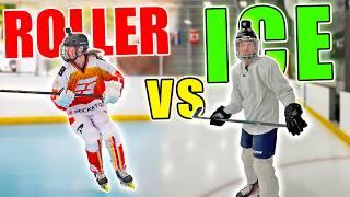 From Roller to Ice Hockey — Does it Transfer?