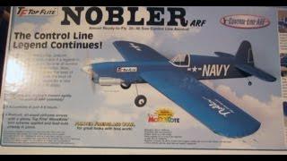 Top Flight NOBLER ARF Control Line Airplane Kit Overview