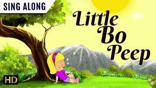 Little Bo Peep hat ihr Schaf verloren (HD) SING ALONG Nursery Rhyme | Shemaroo Kinder Junior