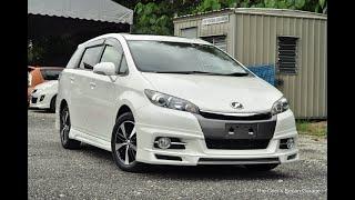 2016 TOYOTA WISH S ADMIRATION SUNROOF