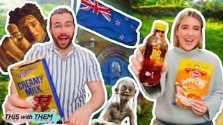 BRITISH PEOPLE TRY NEW ZEALAND CANDY - This With Them