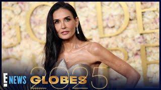 Demi Moore Details Pitfalls of Aging in Hollywood | 2025 Golden Globes | E! News