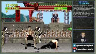 @Summoning666 is playing Mortal Kombat 1992 on FightCade with Malario80 & AJ Maine Man 5-17-21