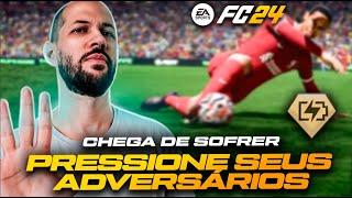 EA FC 24 - PRESSIONE SEUS ADVERSÁRIOS E MELHORE SEUS RESULTADOS! CHEGA DE SOFRER COM A MARCAÇÃO!