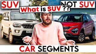 आखिर असली SUV होती क्या है ? | Every Car Segment Explained