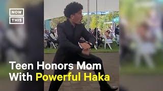 Teenager Performs Haka to Honor Mom's Graduation Day