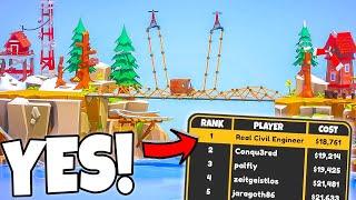 Can a Professional Engineer become #1 in Poly Bridge 3?