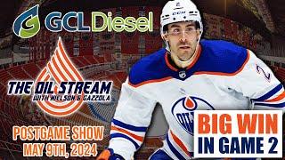 Oilers Defeat Canucks 4-3 In Game 2 - The GCL Diesel Oil Stream Postgame Show - 05-10-24