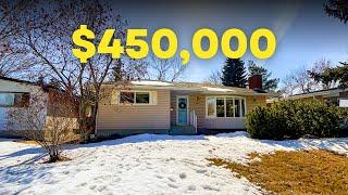 SOLD HOME! See Inside this $450,000 House in Duggan, Edmonton!