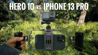 GoPro Hero 10 vs iPhone 13 Pro Max | Stabilization & Video Quality Comparison