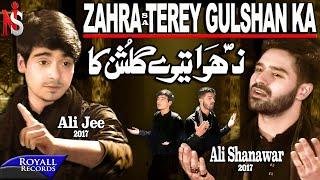 Ali Shanawar & Ali Jee | Zahra Terey Gulshan Ka | 2017 / 1439