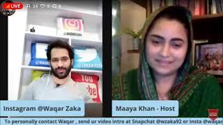 Maya khan interview | Maya Khan key didivorce kaisy hoi live show | Headphone show |