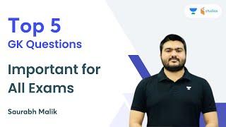 Top 5 GK Questions | Important for All Exams | Saurabh Malik