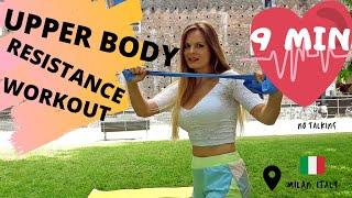 #RESISTANCEWORKOUT UPPER BODY RESISTANCE WORKOUT - Castello Sforzesco Milan – CHRISTINA CHISLOVA