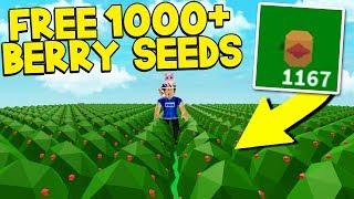 SECRET WAY To Get 1000 FREE Berry Seeds In Roblox Skyblock! *INSANE METHOD!*