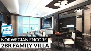 Norwegian Encore | Haven 2-Bedroom Family Villa with Balcony Full Tour & Review 4K | Category H6