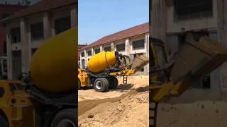 Export type fully automatic concrete mixer truck#concrete #mixer #daily #factory