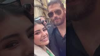 Can Yaman with his fans