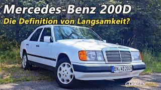 Mercedes-Benz 200D (W124): Nur 72 PS! Reicht das heute noch aus? | Rückwärtsgang | Garagengold